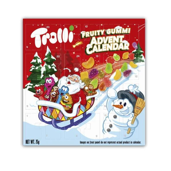 Trolli Advent Calendar Fruity Gummi