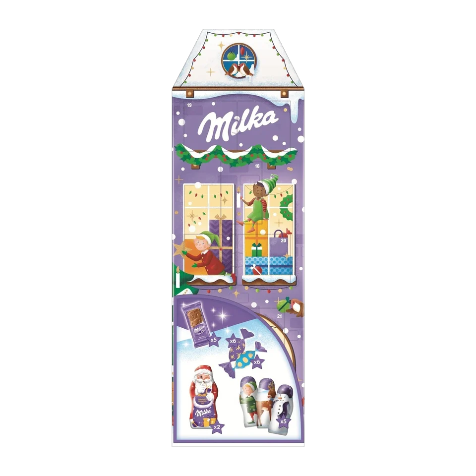 Milka 3D Mansion Advent Calendar