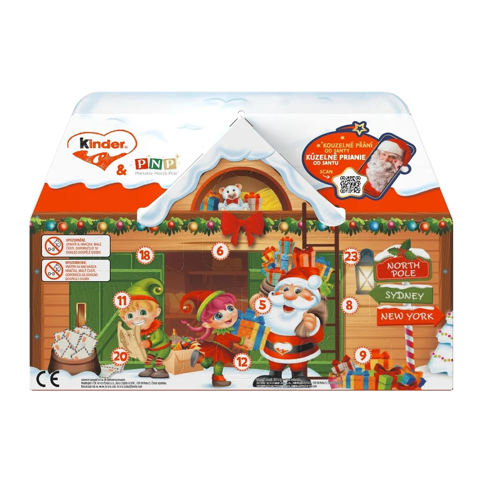 Kinder 3D Mansion Advent Calendar