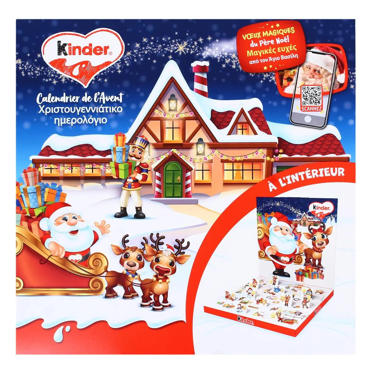 Kinder Advent Calendar Pop Up
