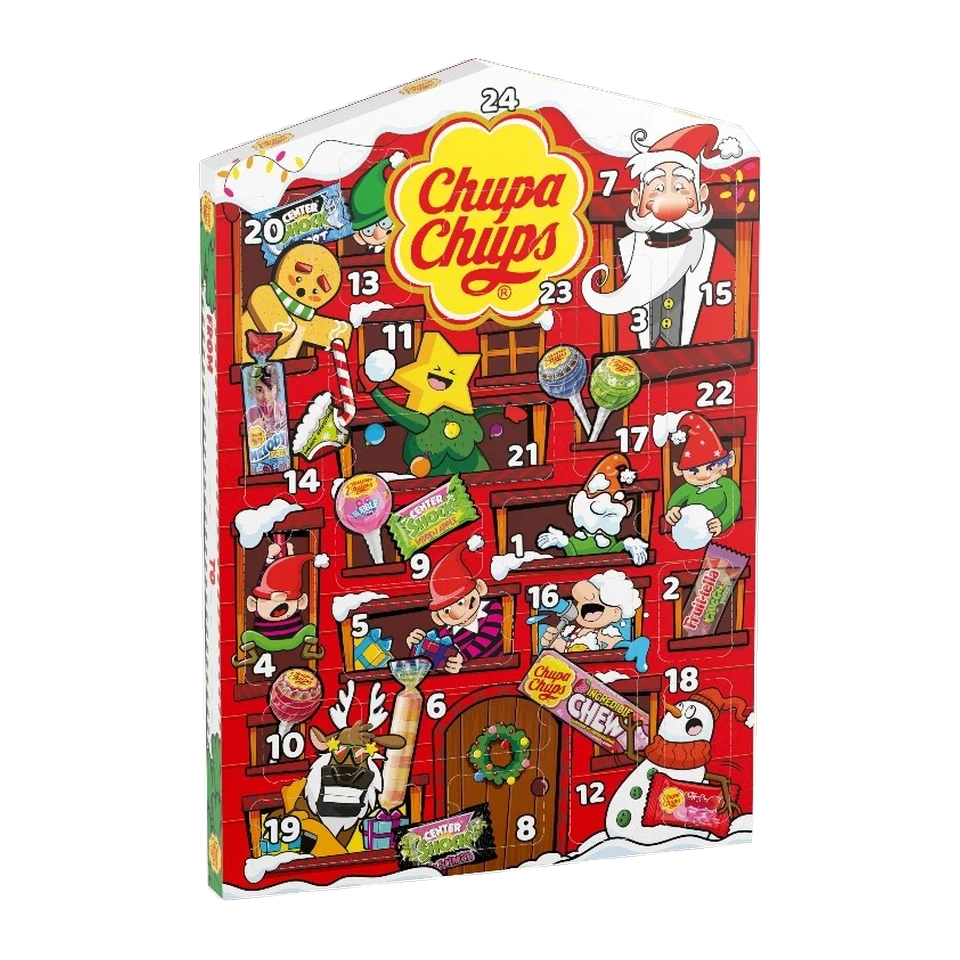 Chupa Chups Advent Calendar Mansion