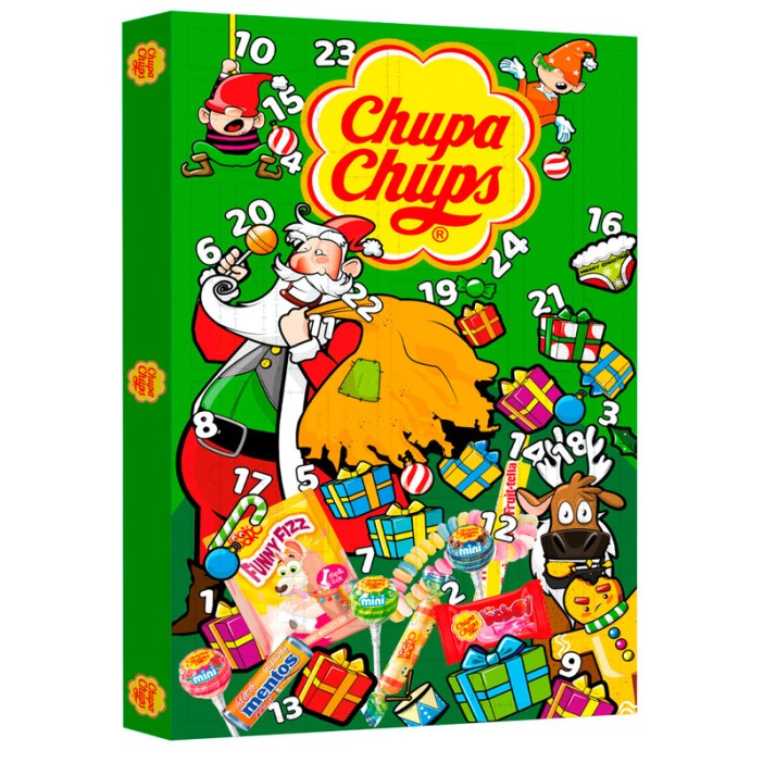 Chupa Chups Advent Calendar Green