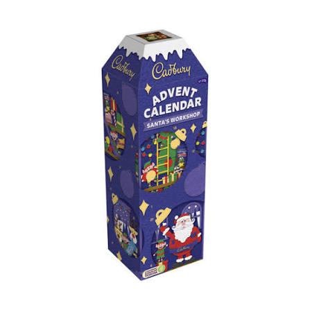Cadbury Advent Calendar 3D